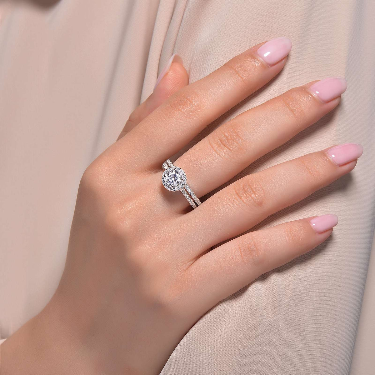 Joined-At-The-Heart Wedding Set