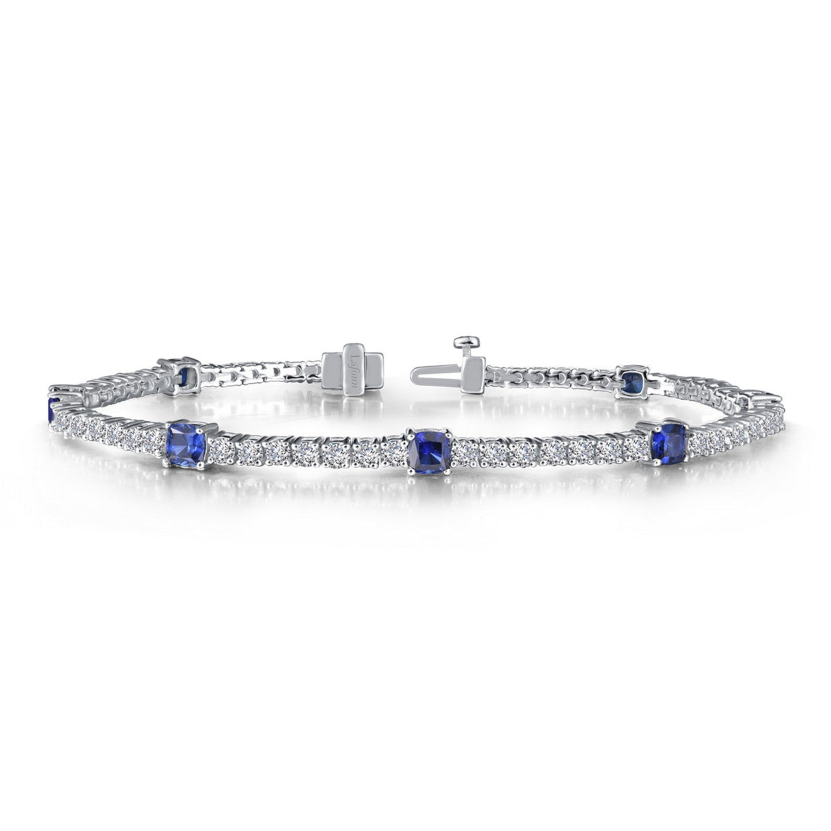 5.82 CTW Classic Station Link Bracelet