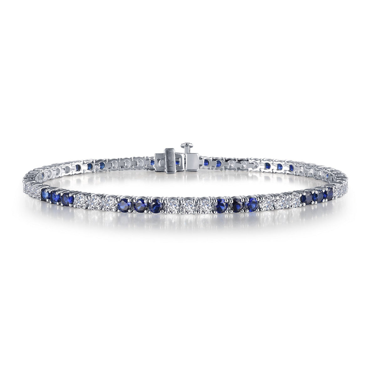 6.27 CTW Alternating Tennis Bracelet
