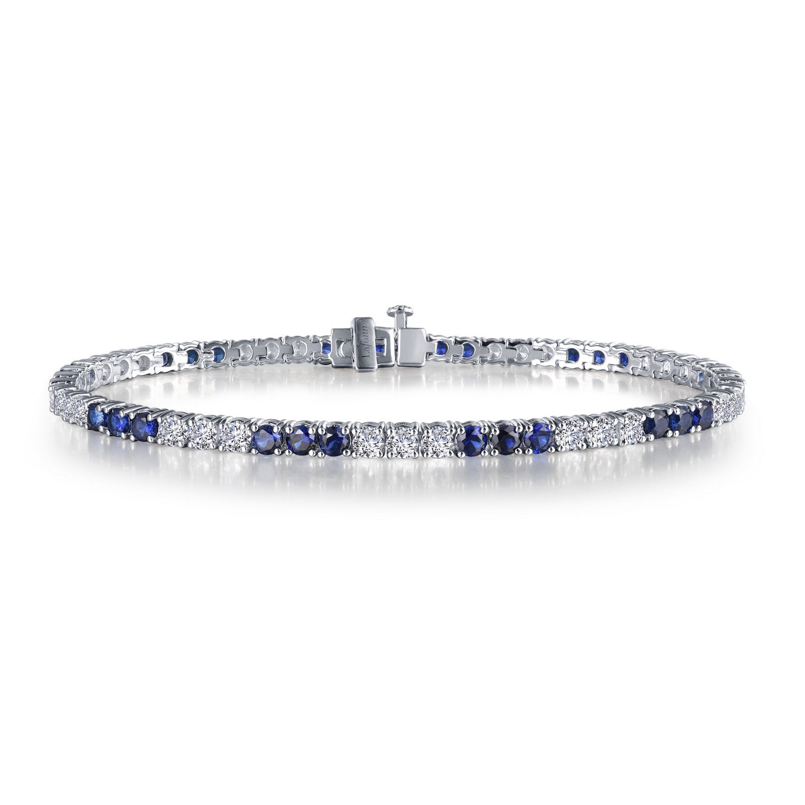 6.27 CTW Alternating Tennis Bracelet