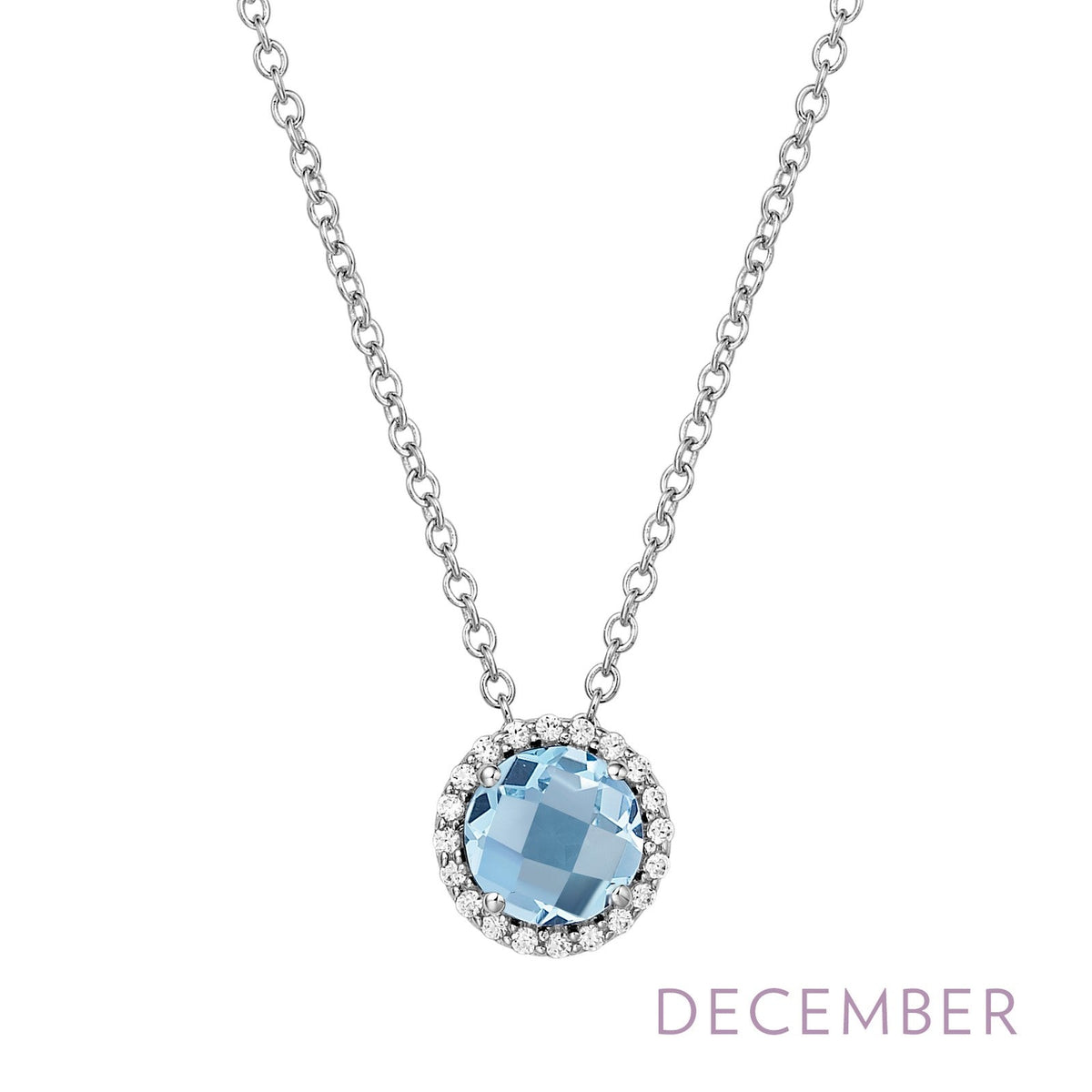 March Birthstone Necklace