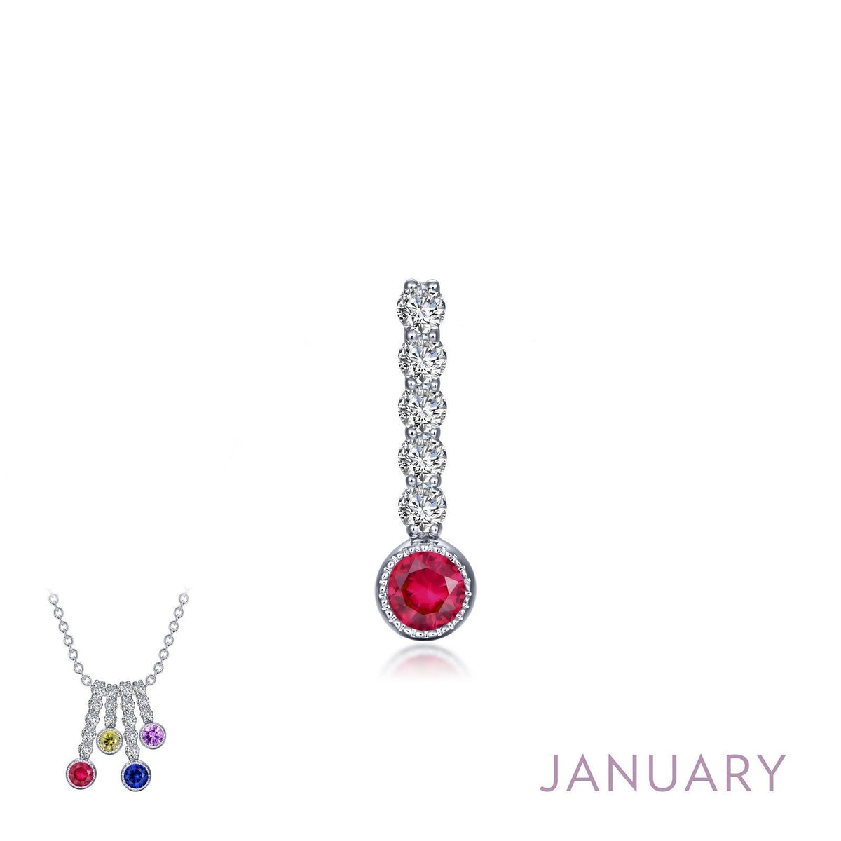 November Birthstone Love Pendant