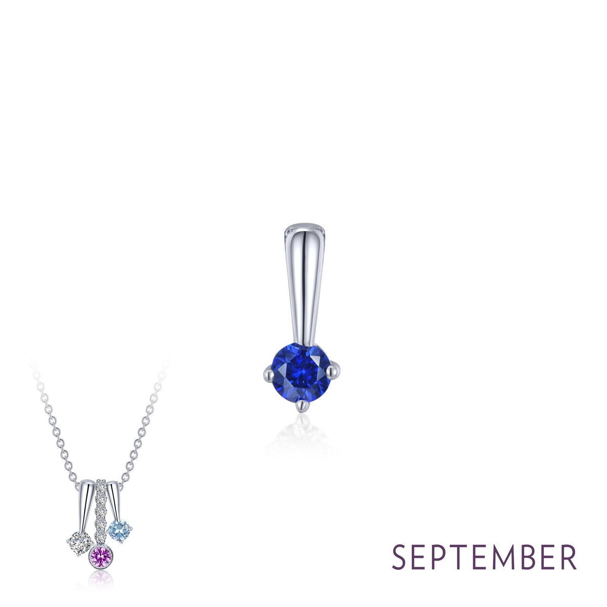 October Birthstone Love Pendant