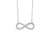 0.33 CTW Infinity Necklace