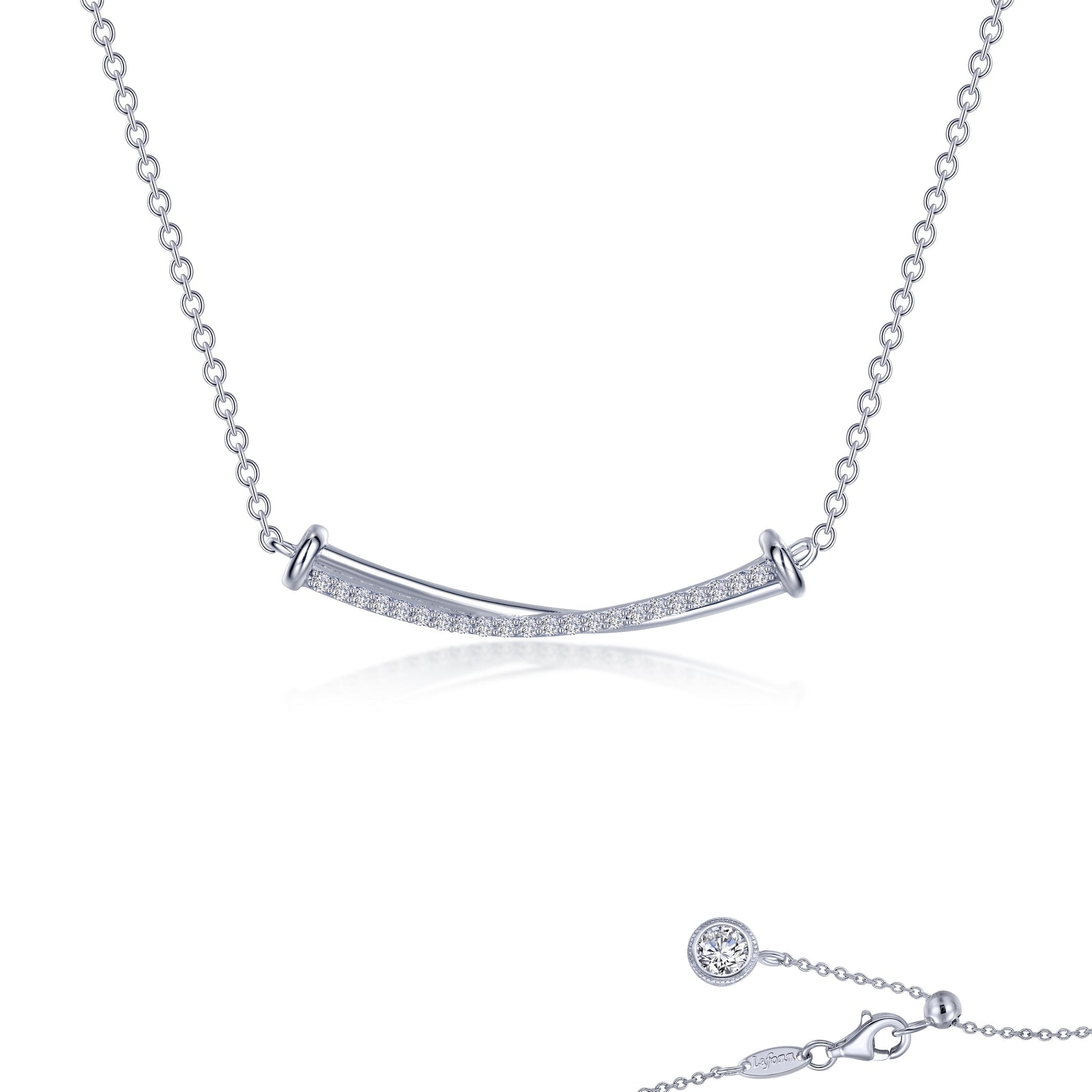Double-Bar Necklace
