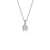 0.50 CTW 4-Prong Solitaire Necklace