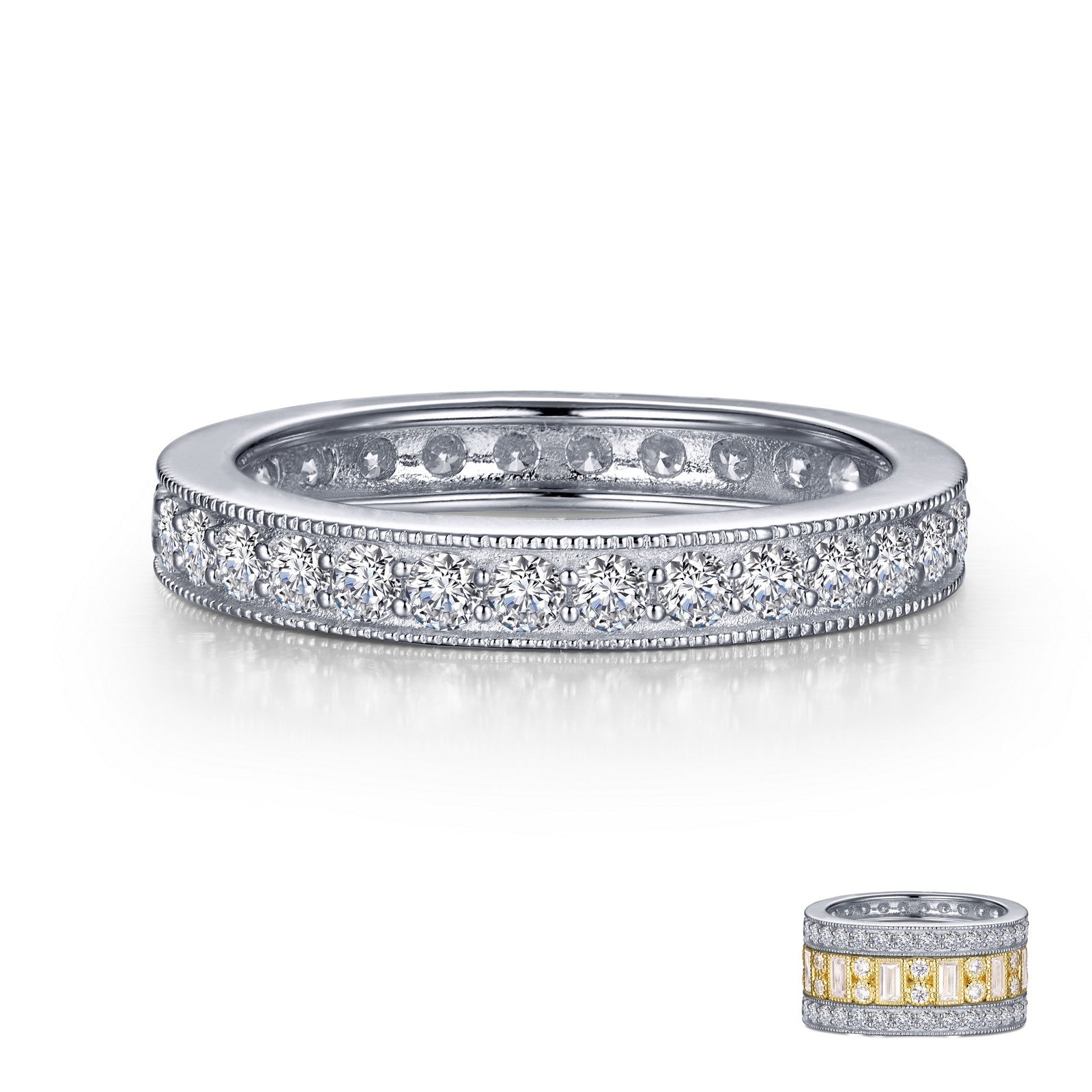 0.9 CTW Stackable Eternity Band