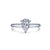 Pear-shaped Solitaire Engagement Ring