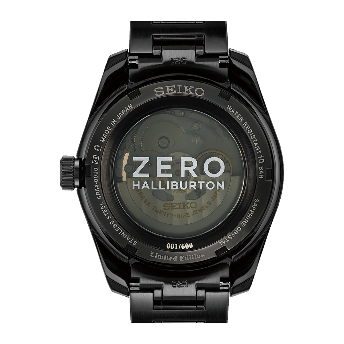 Presage Sharp-Edged Series Zero Halliburton Limited Edition