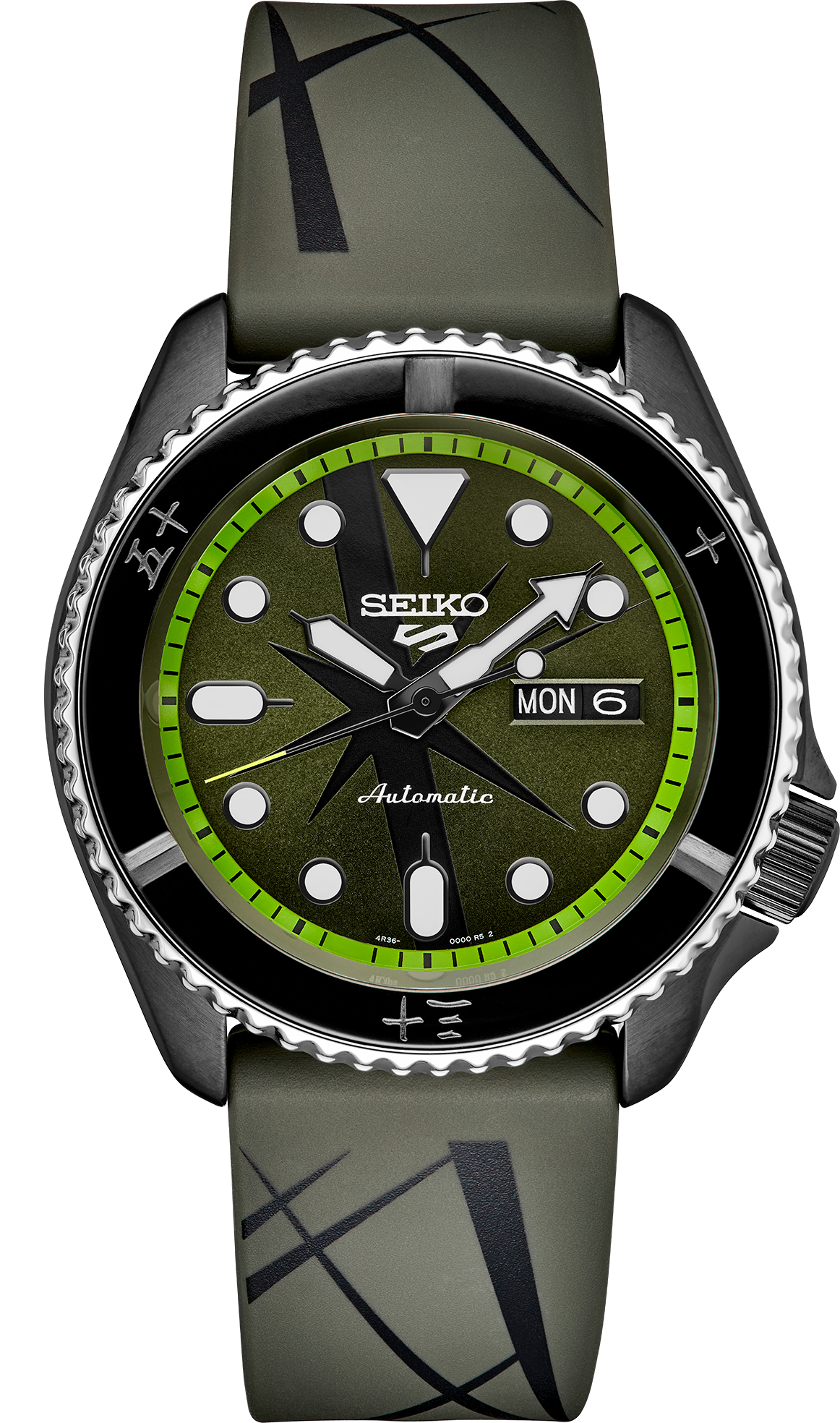 SRPH67 Seiko 5 Sports One Piece Roronoa Zoro Limited Edition