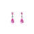 4.58 CTW Fancy Lab-Grown Sapphire Dangle Earrings